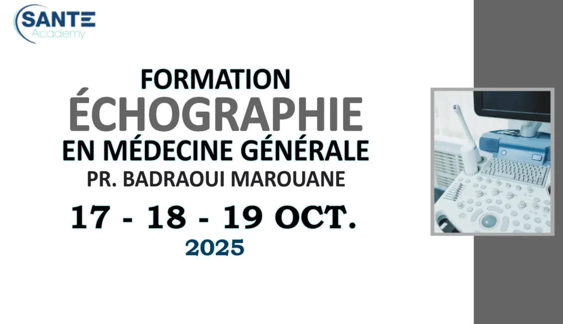 Formation Échographie en médecine générale