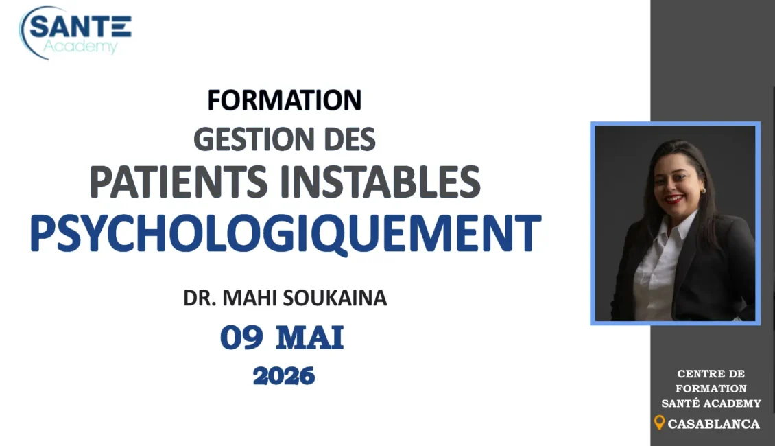 formation gestion des patients instables psychologiquement