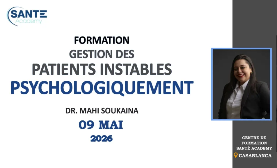 formation gestion des patients instables psychologiquement